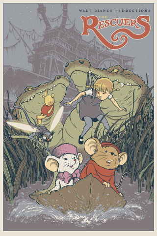 Illustration for article titled Mondo's Disney artwork will make you believe again